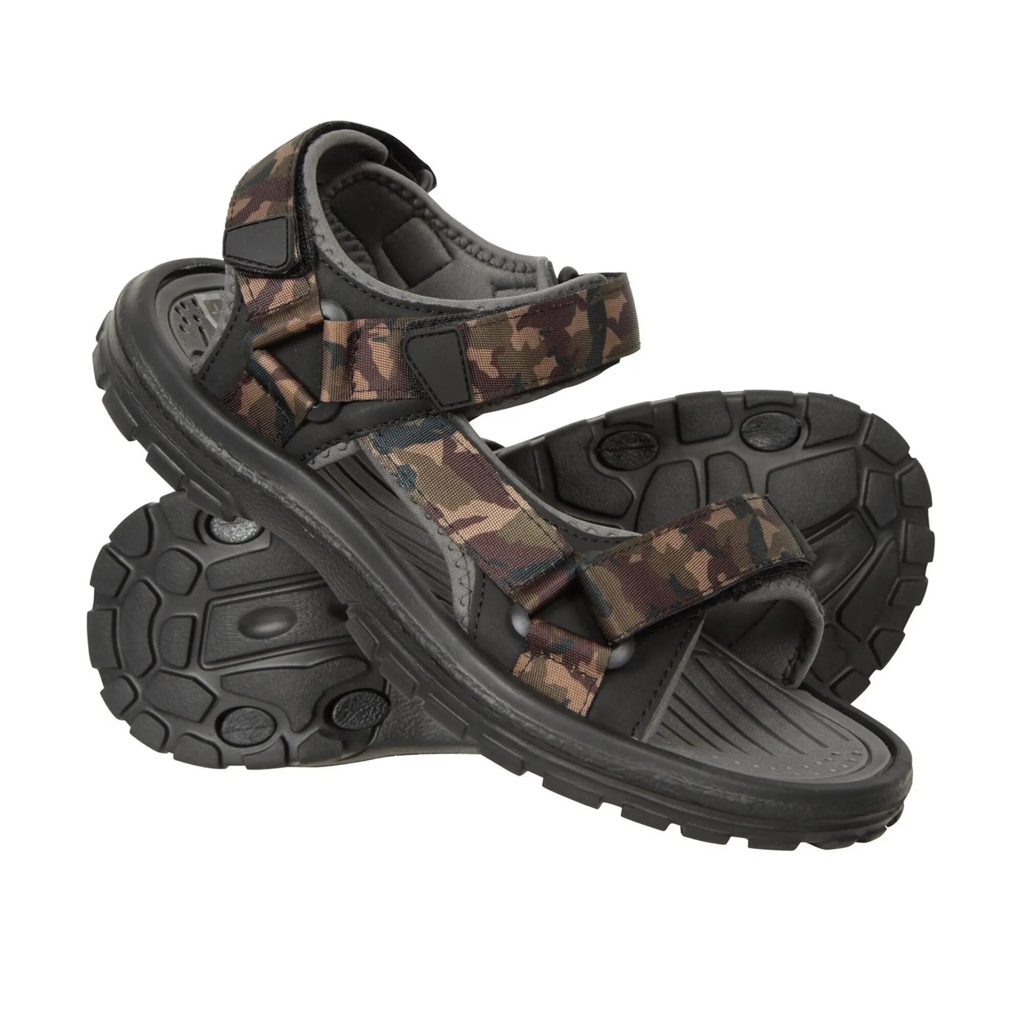 Sandalen "Crete", Tarnmuster Herren Grün/Schwarz 6/6