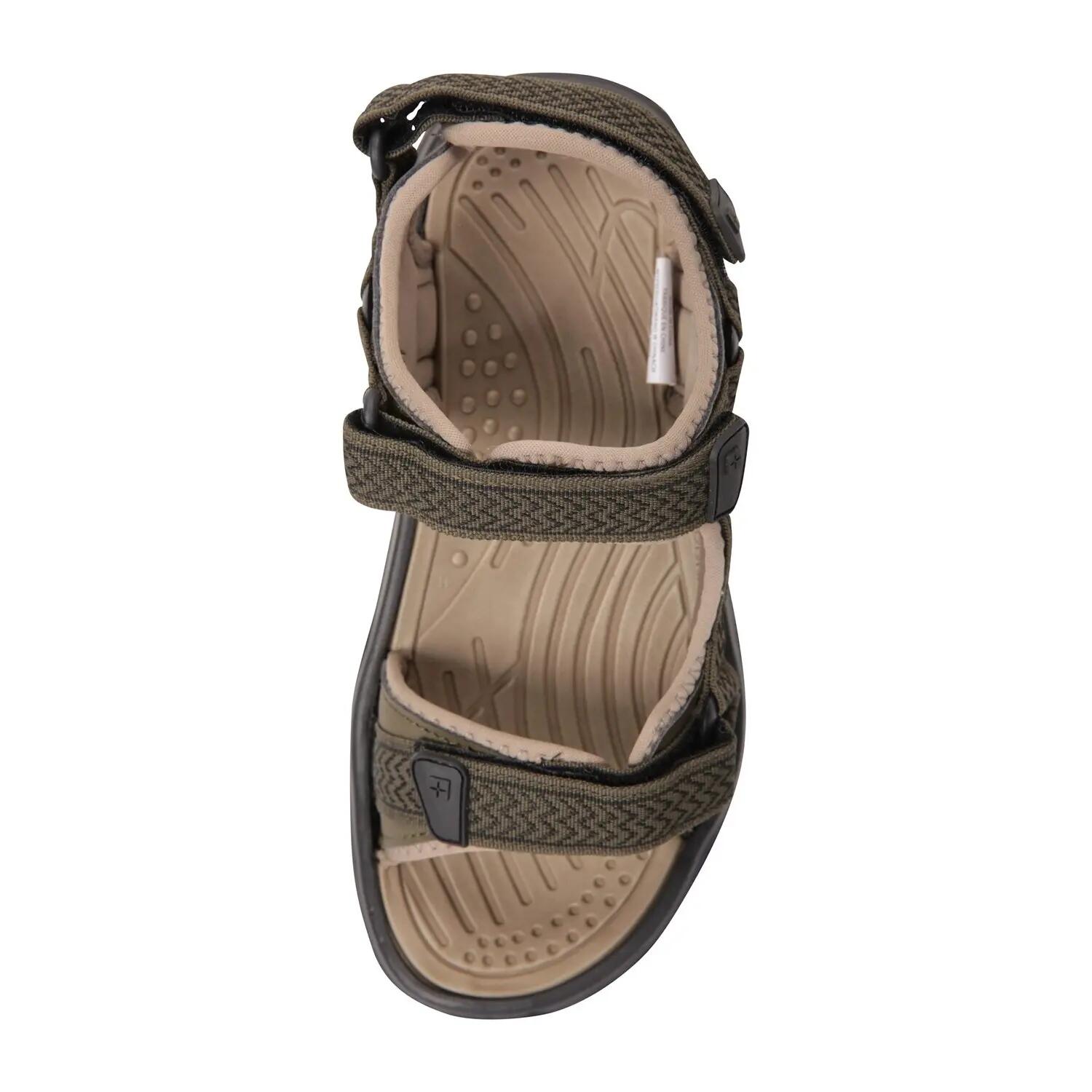 Sandalen "Crete" Herren Khaki-Braun 5/6