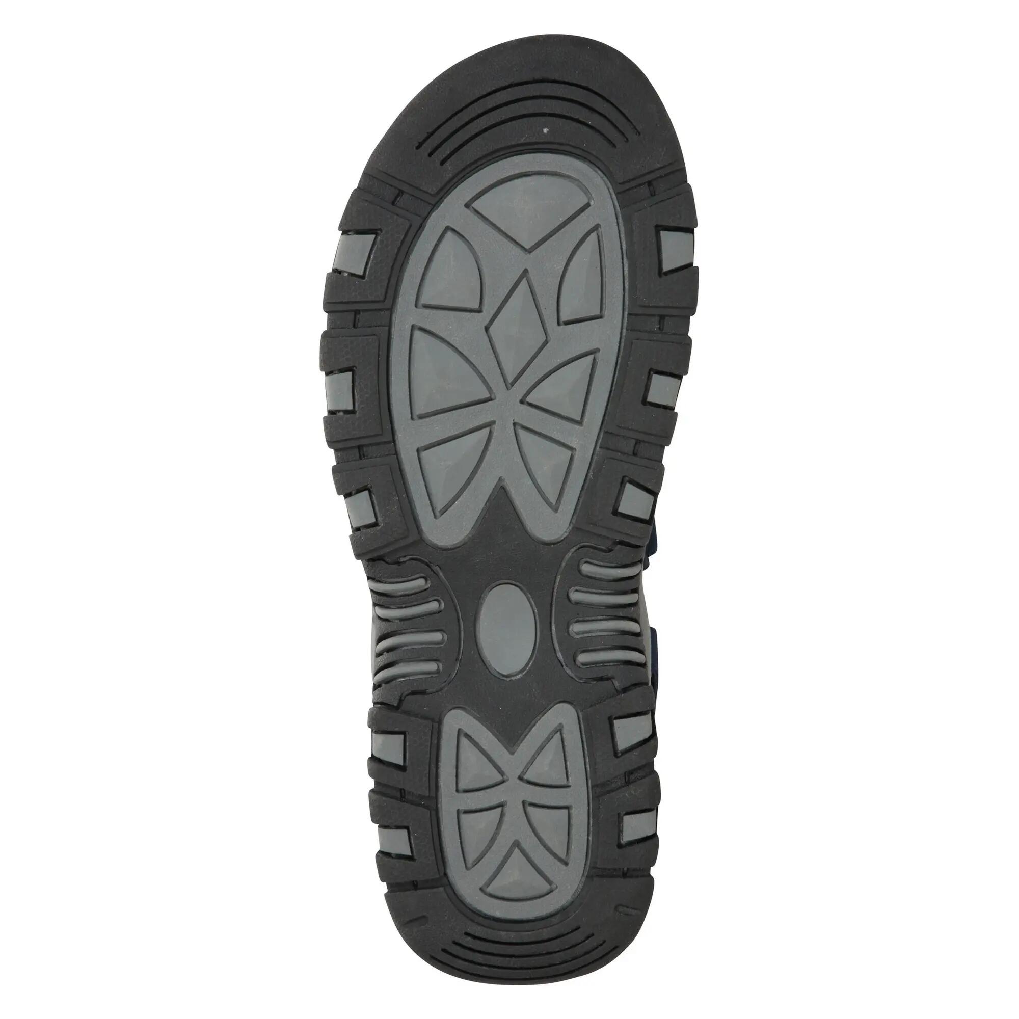 Sandales À Scratch Homme (Gris Foncé) 5/6
