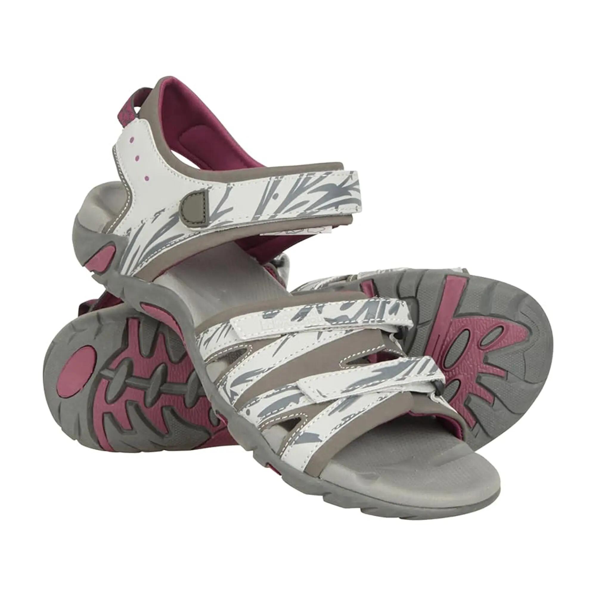 Sandales SANTORINI Femme (Gris Clair) 6/6