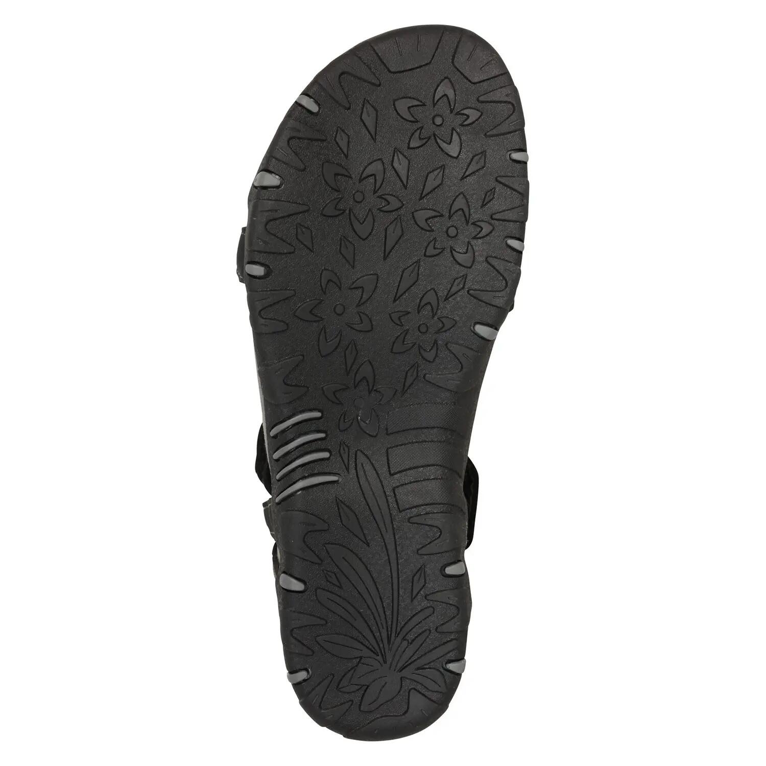 Sandalen "Kokomo", Nubukleder Damen Schwarz 6/6
