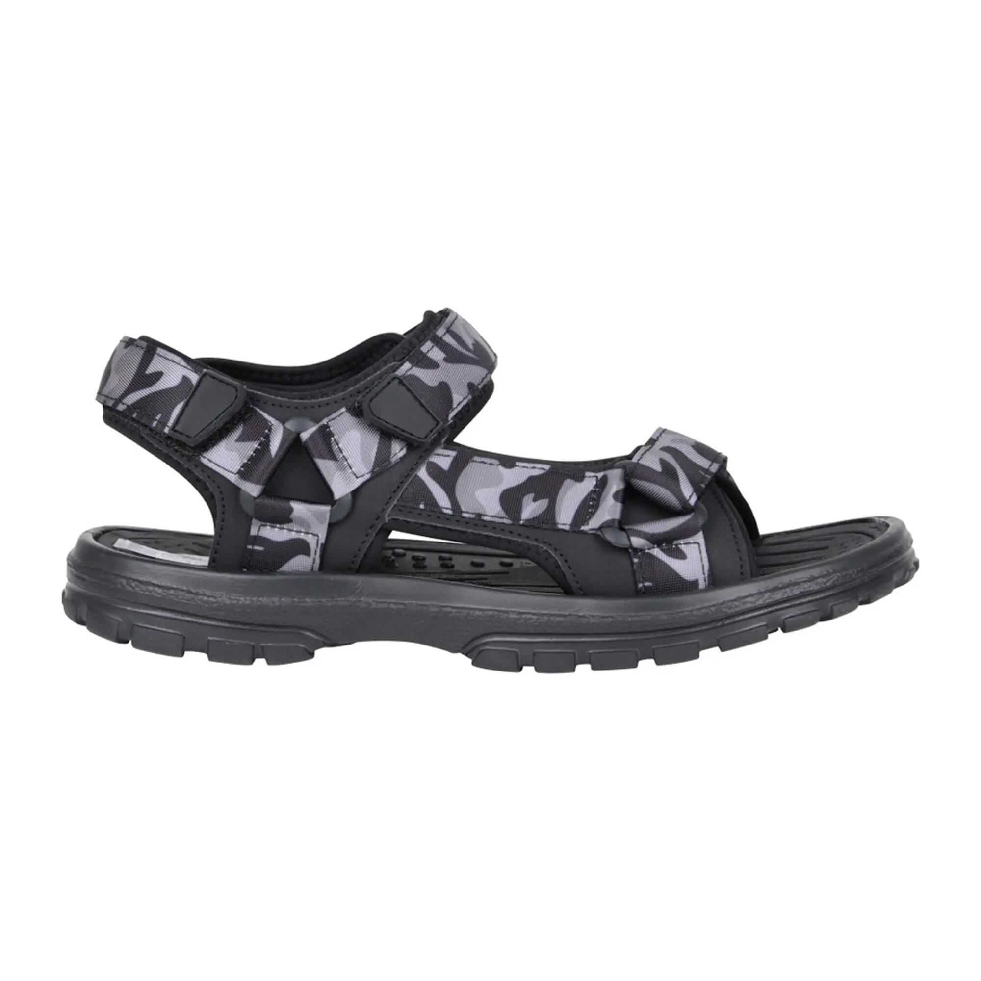 Sandali Camo Uomo Mountain Warehouse Crete Grigio Scuro 4/6