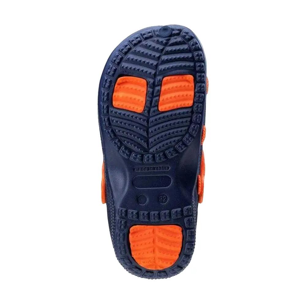 Socas Jermos Colour Block para crianças/jovens (Azul Marinho / Laranja) 6/6