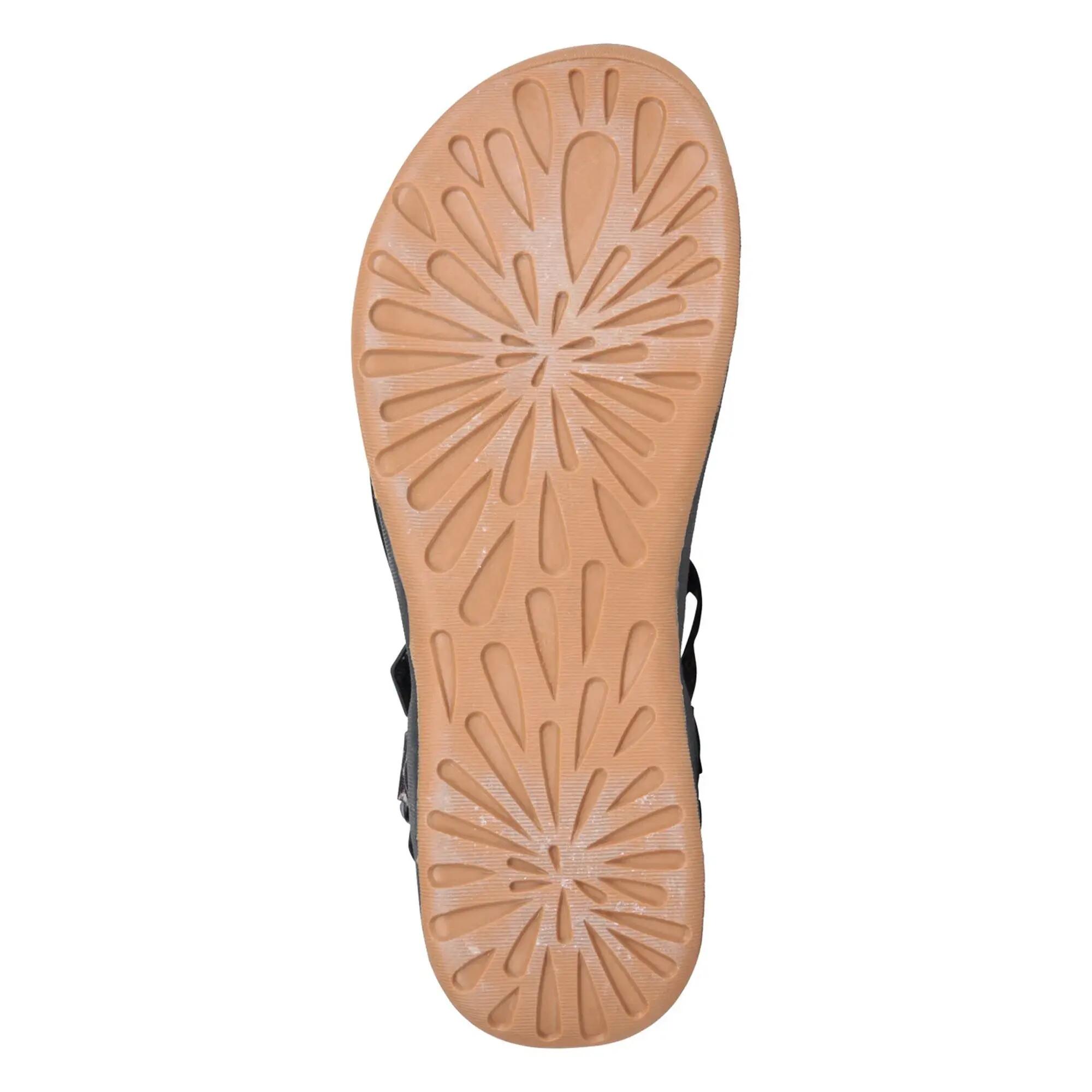 Womens/Ladies Beachtime Sandals (Black) 5/6