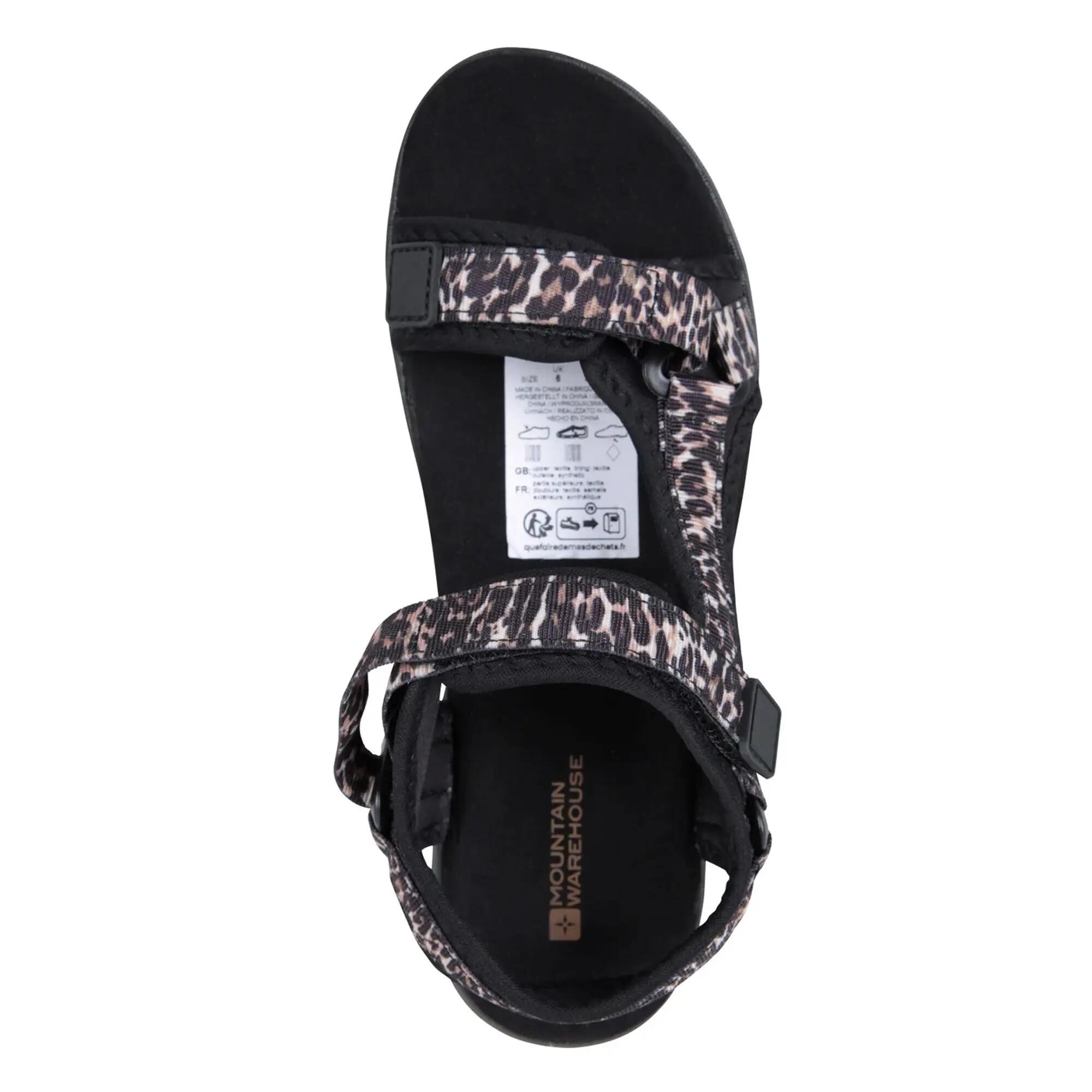 Womens/Ladies Beachtime Sandals (Black) 4/6