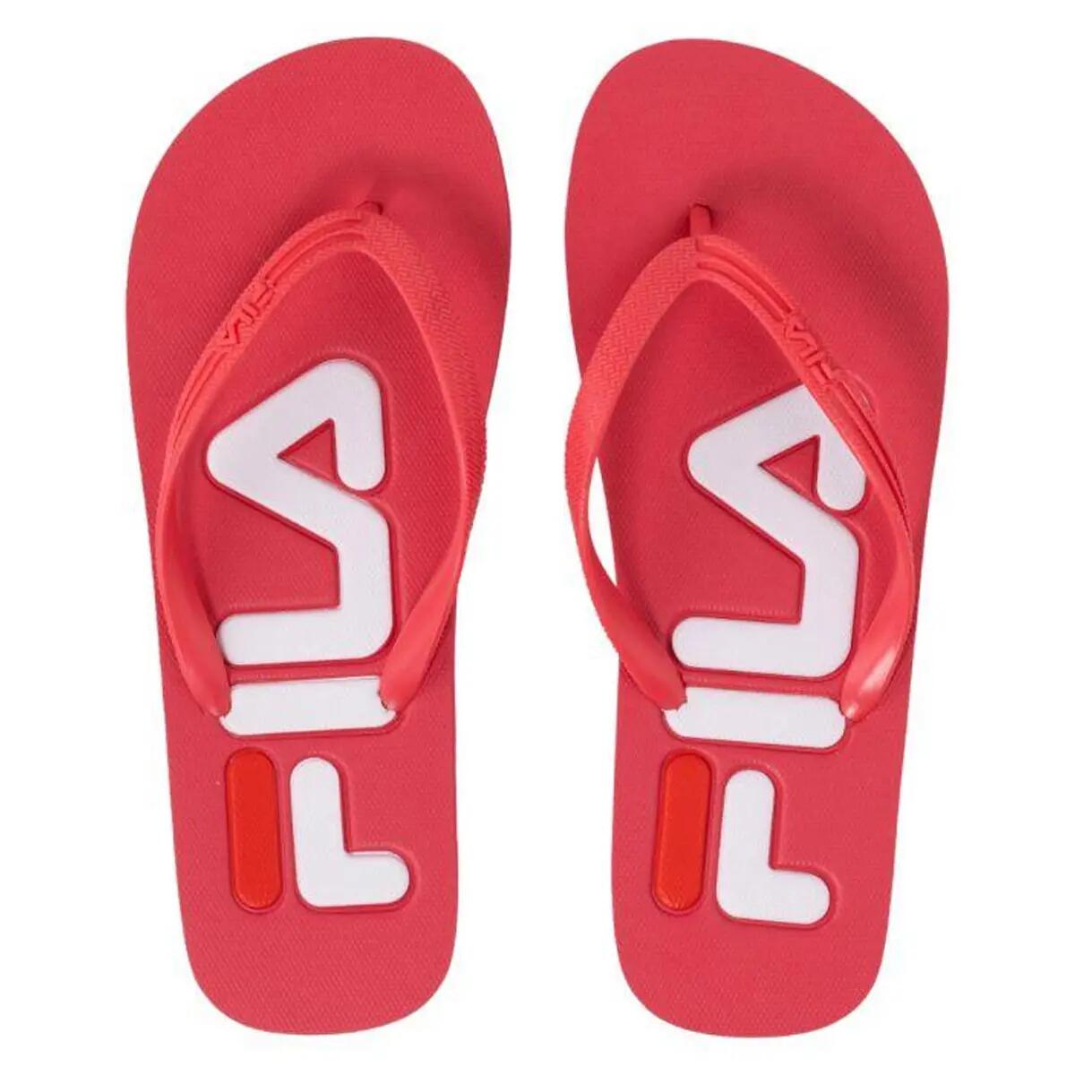 Dames Troy teenslippers (Rood) 6/6