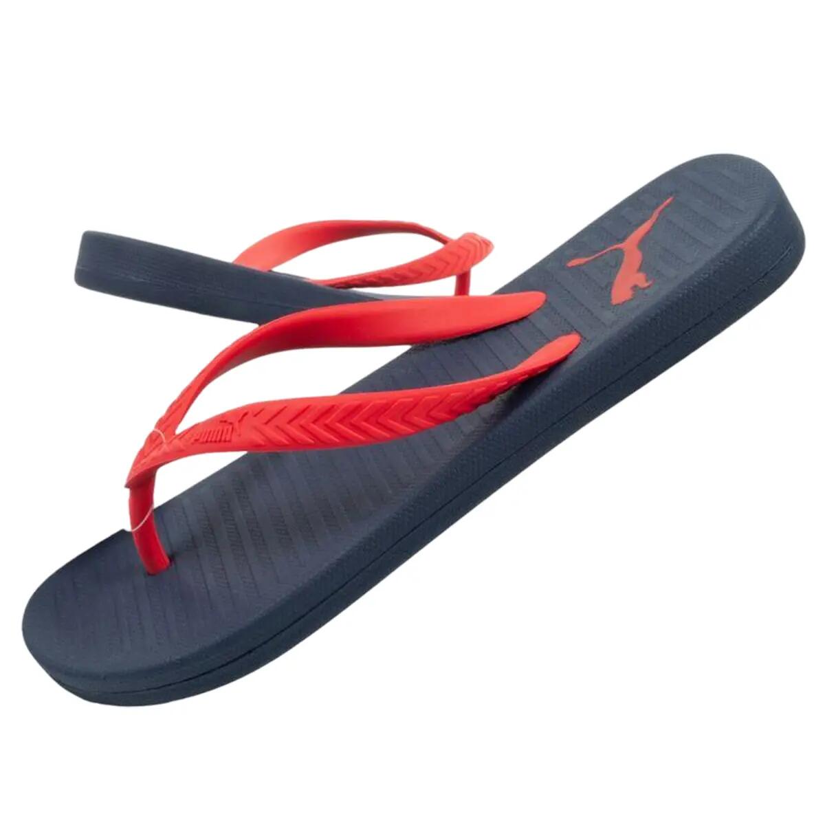 Flipflops "Comfy" Herren Dunkles Marineblau/Rot 6/9