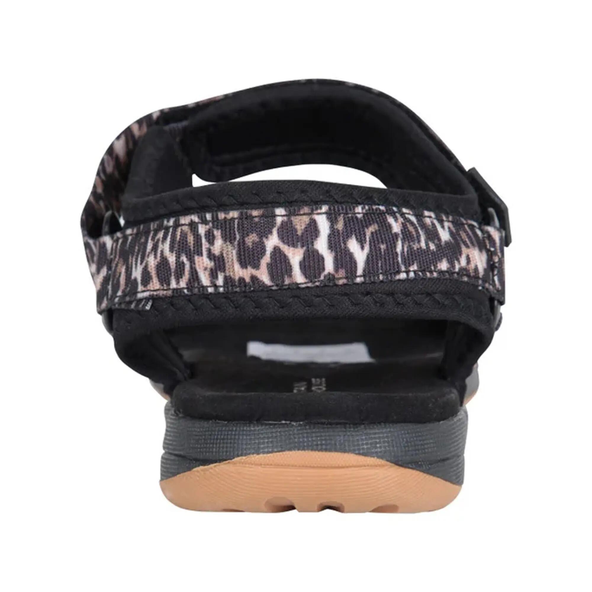 Womens/Ladies Beachtime Sandals (Black) 2/6