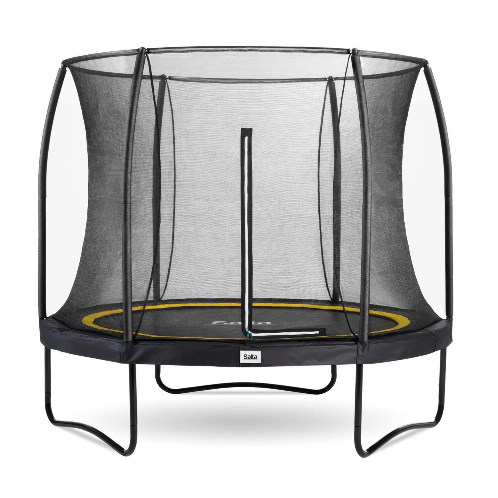 SALTA 10ft Salta Black Round Comfort Edition Trampoline