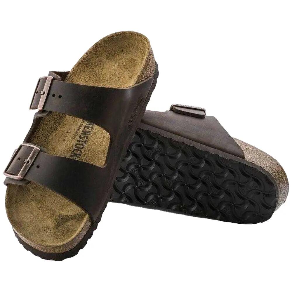 Womens/Ladies Arizona Habana Nubuck Sandals (Brown) 6/7