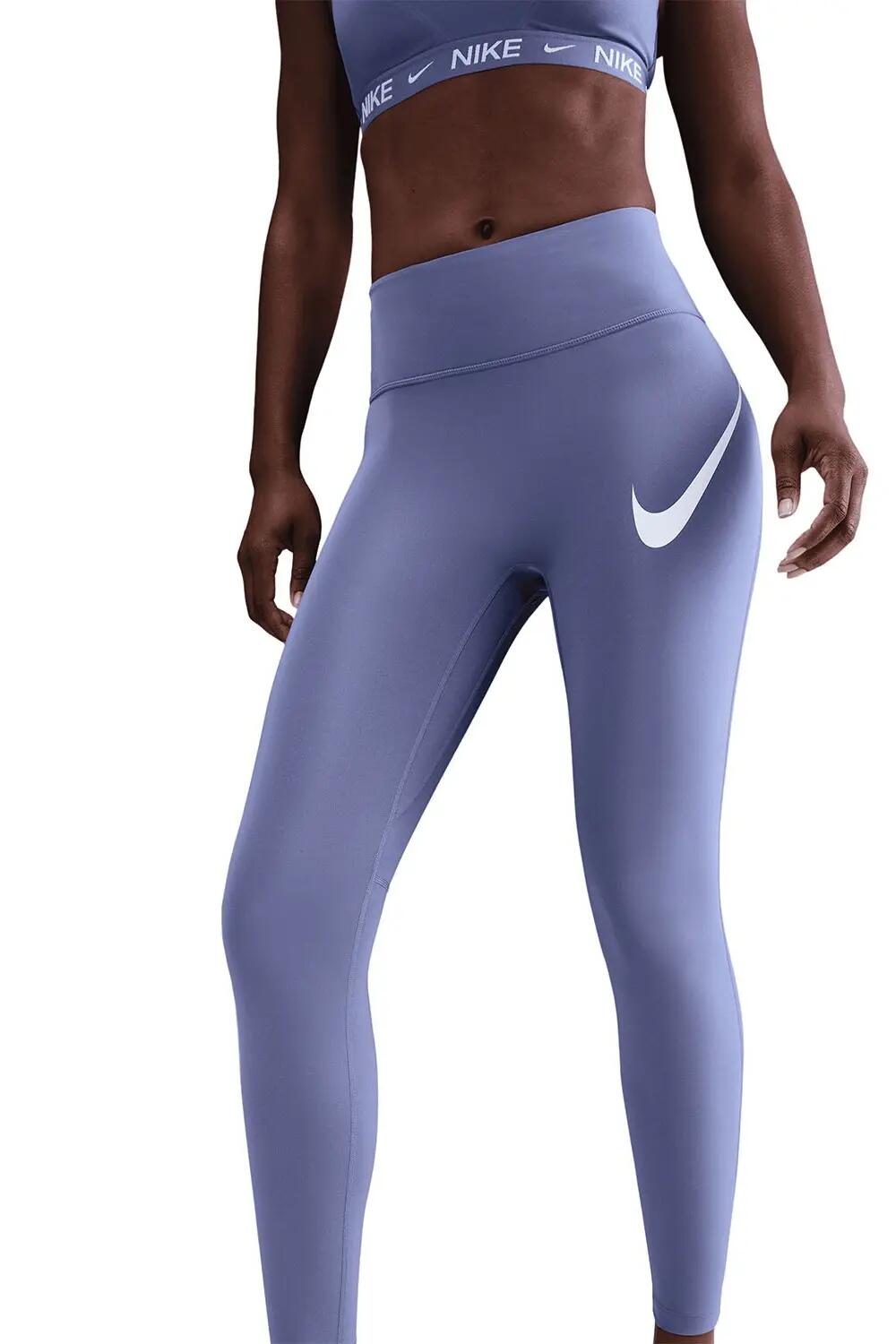 Nike Tempo Swoosh Run leggings de mujer de tiro alto 7/8 3/6