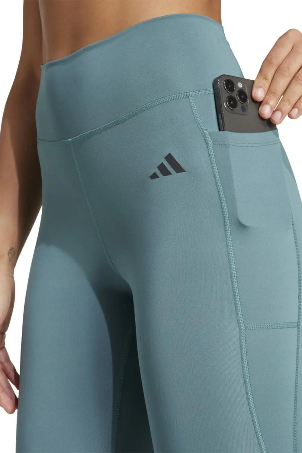 Leggings Adidas Optime Essentials con bolsillo oculto 2/5