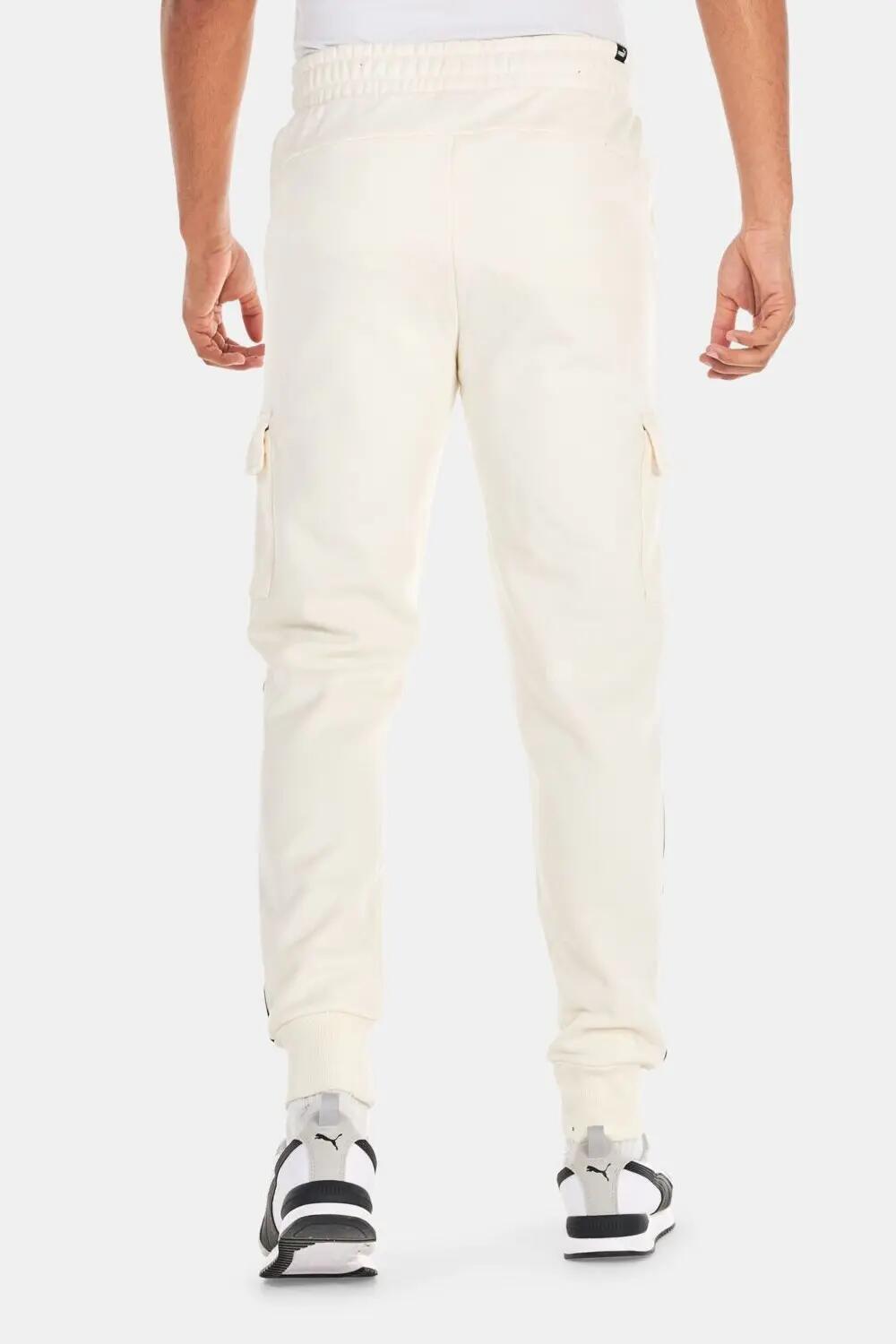 Pantalones cargo dorados Ess+ Tape 2/2