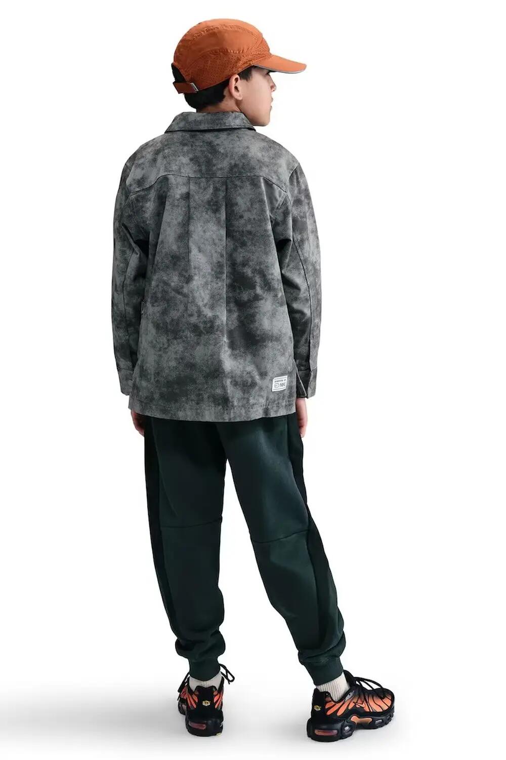 Pantalones de chándal Nike Air para niños grandes de felpa 3/4