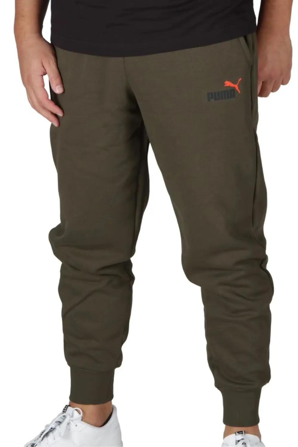Pantalón Ess+ 2 Col Logo de Puma, Myrtle 3/4