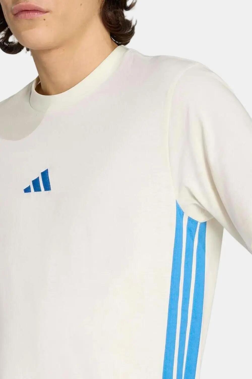 adidas Essentials 3-Stripes T-shirt voor heren 3/4