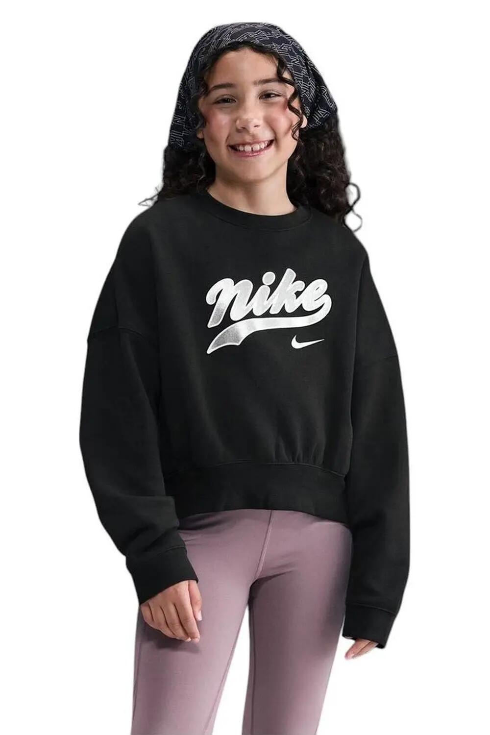 Sudadera corta de felpa para tendencias deportivas femeninas 1/3
