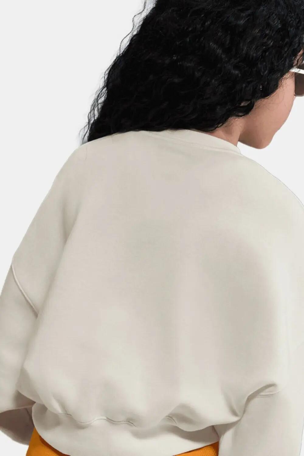 Sudadera de cuello redondo de forro polar para niña de Nike 2/2