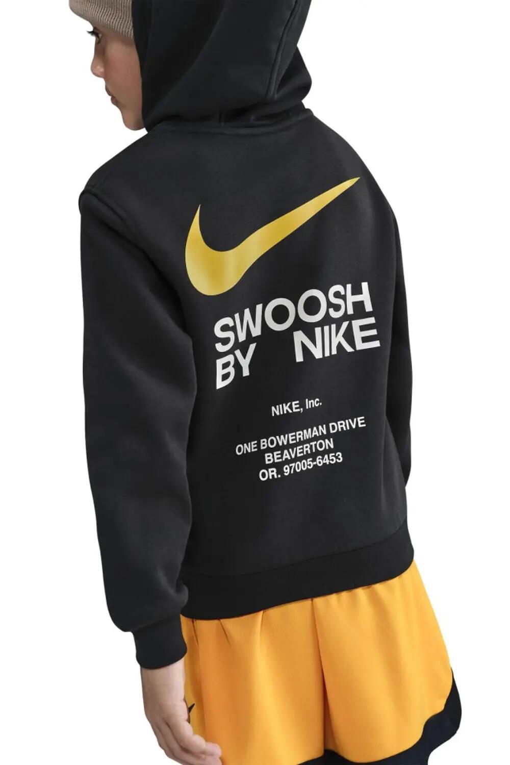Sudadera Casual Unisex Nike B Sportswear Club Fleece Athl Pullover Hoodie Bb  IH 3/4