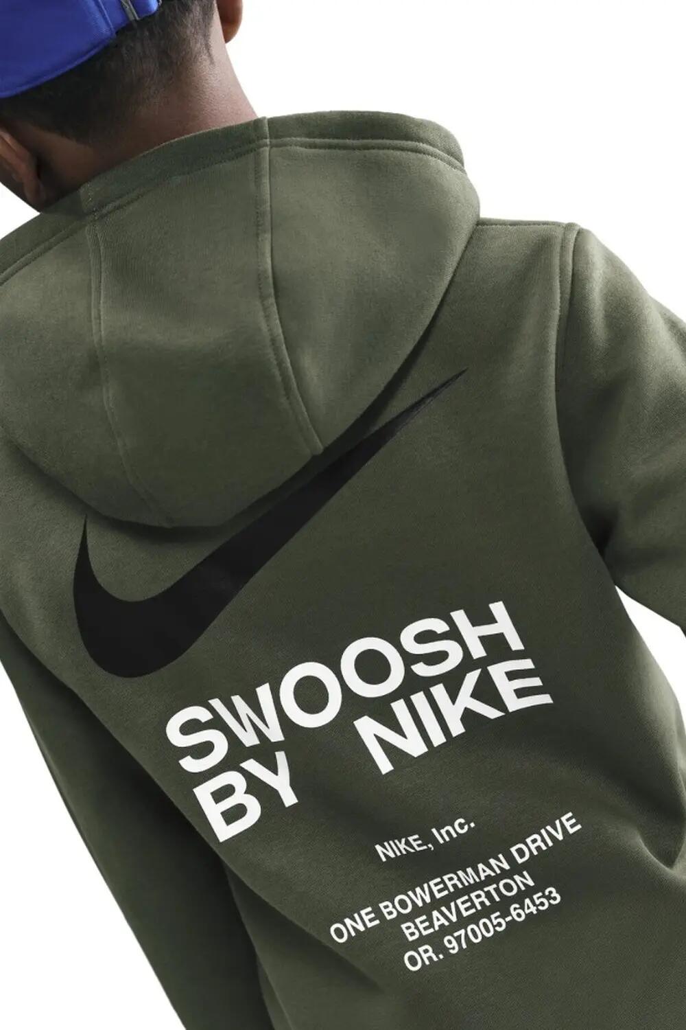 Sudadera con capucha de felpa Nike Sportswear Club Athl 4/4
