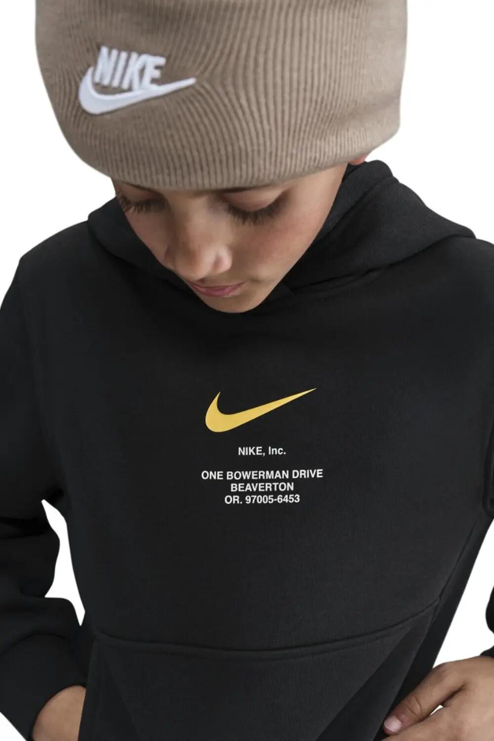 Sudadera Casual Unisex Nike B Sportswear Club Fleece Athl Pullover Hoodie Bb  IH 2/4