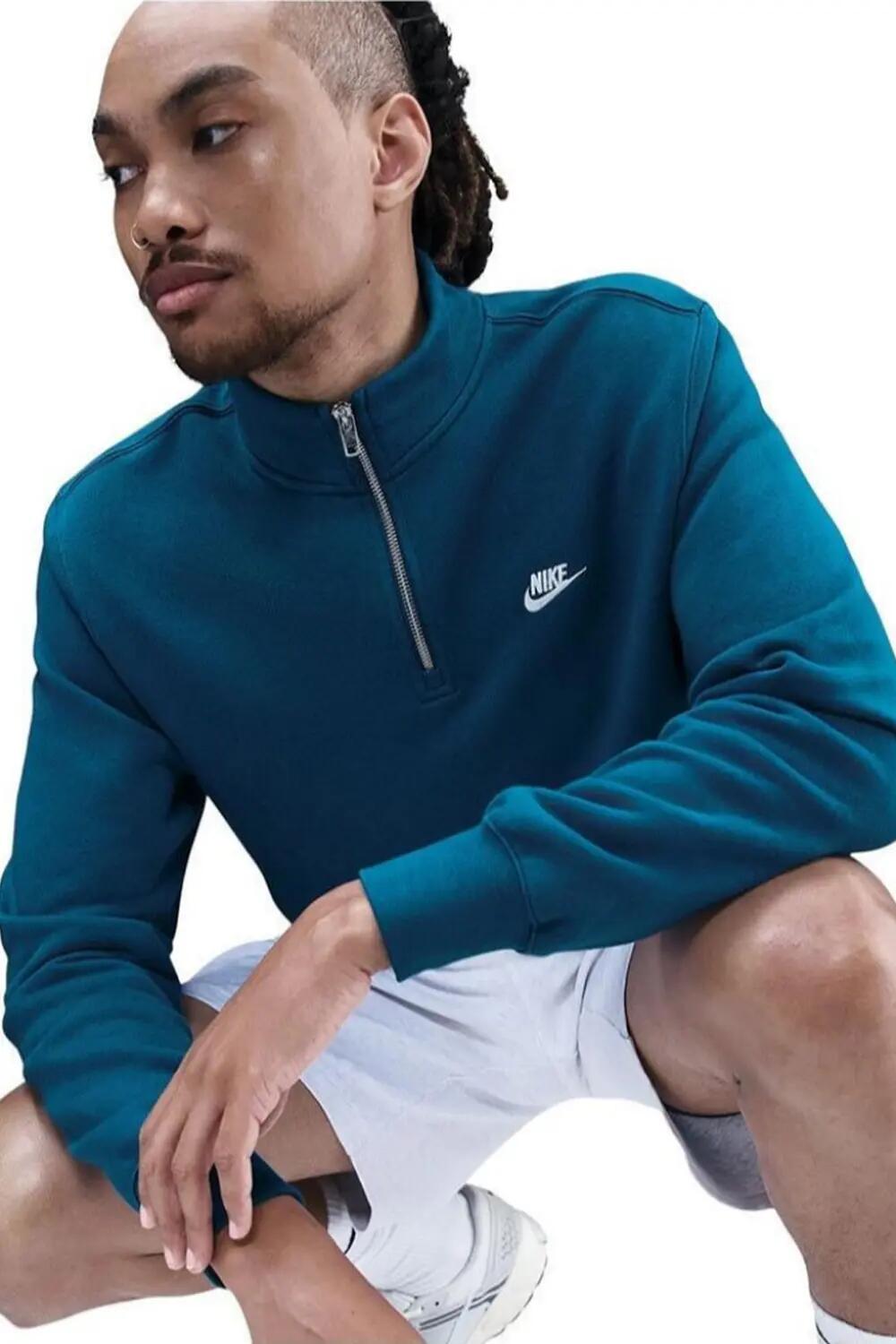 Sudadera con cremallera Nike Club Hombre 1/2 2/3