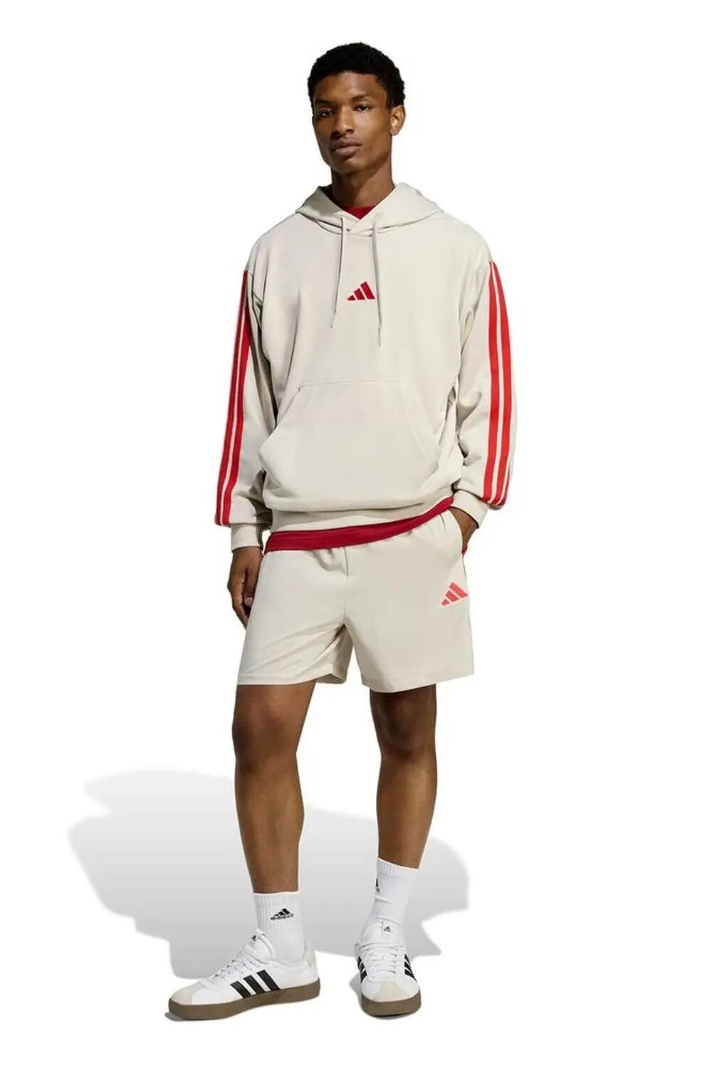 Sudadera con capucha de felpa francesa de 3 franjas 3/3