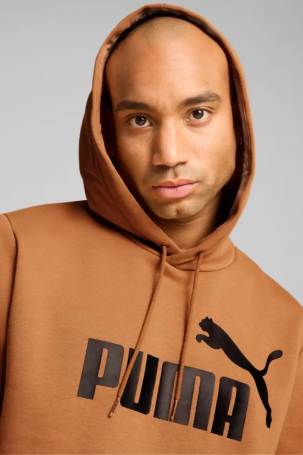 Sudadera Hombre Puma Col Big Logo Naranja 4/4