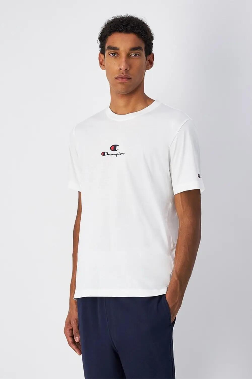 Kurzarmshirt Champion Modell 220775-WW001 für männer 4/5