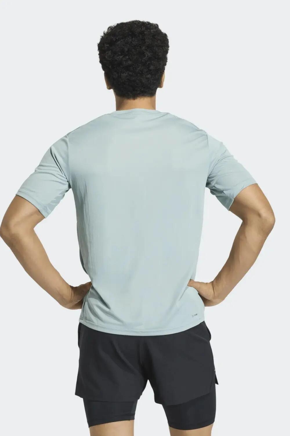 Camiseta básica de entrenamiento Essentials de Adidas 3/4