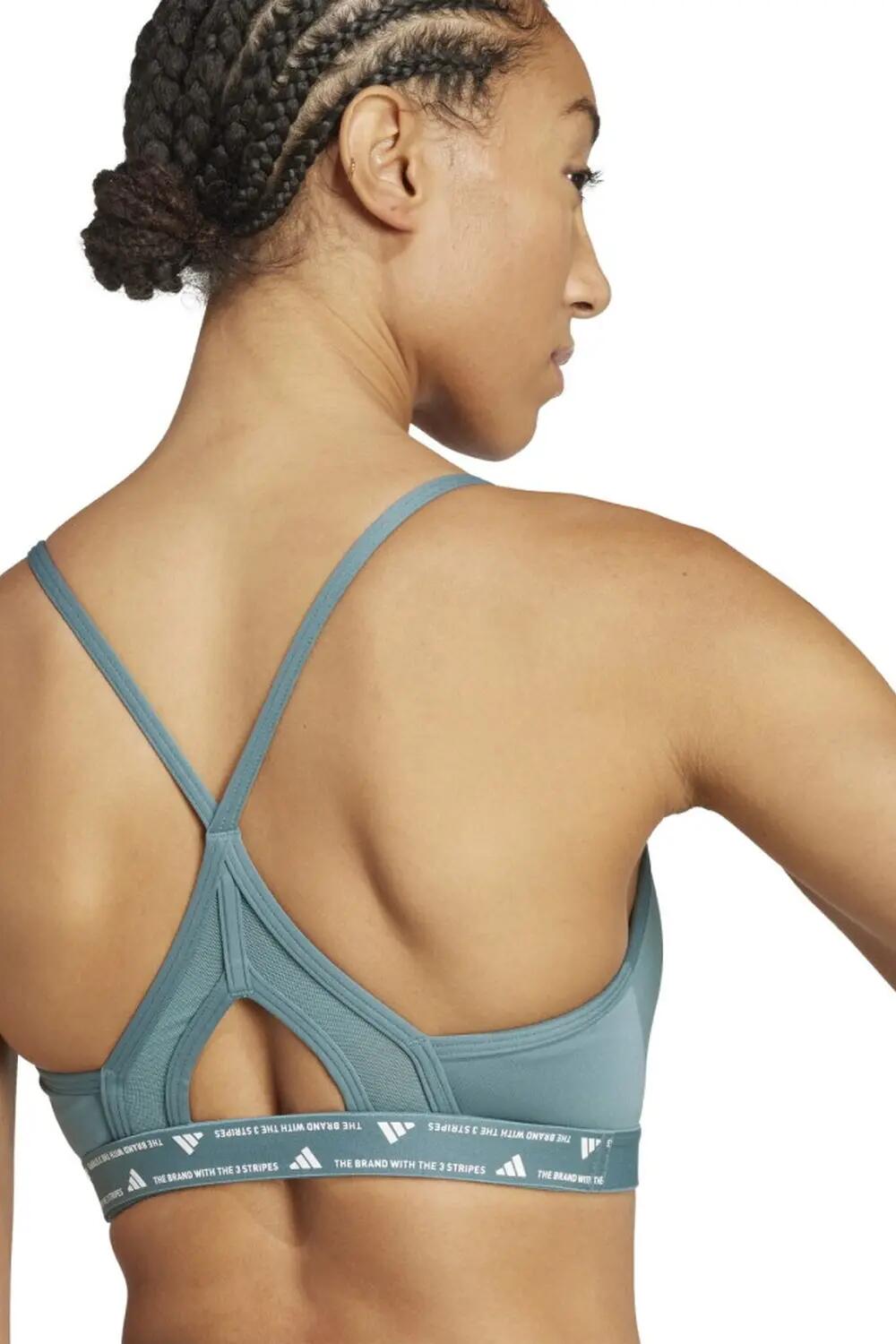 Brassière femme adidas AeroReact 3 Stripes 3/7