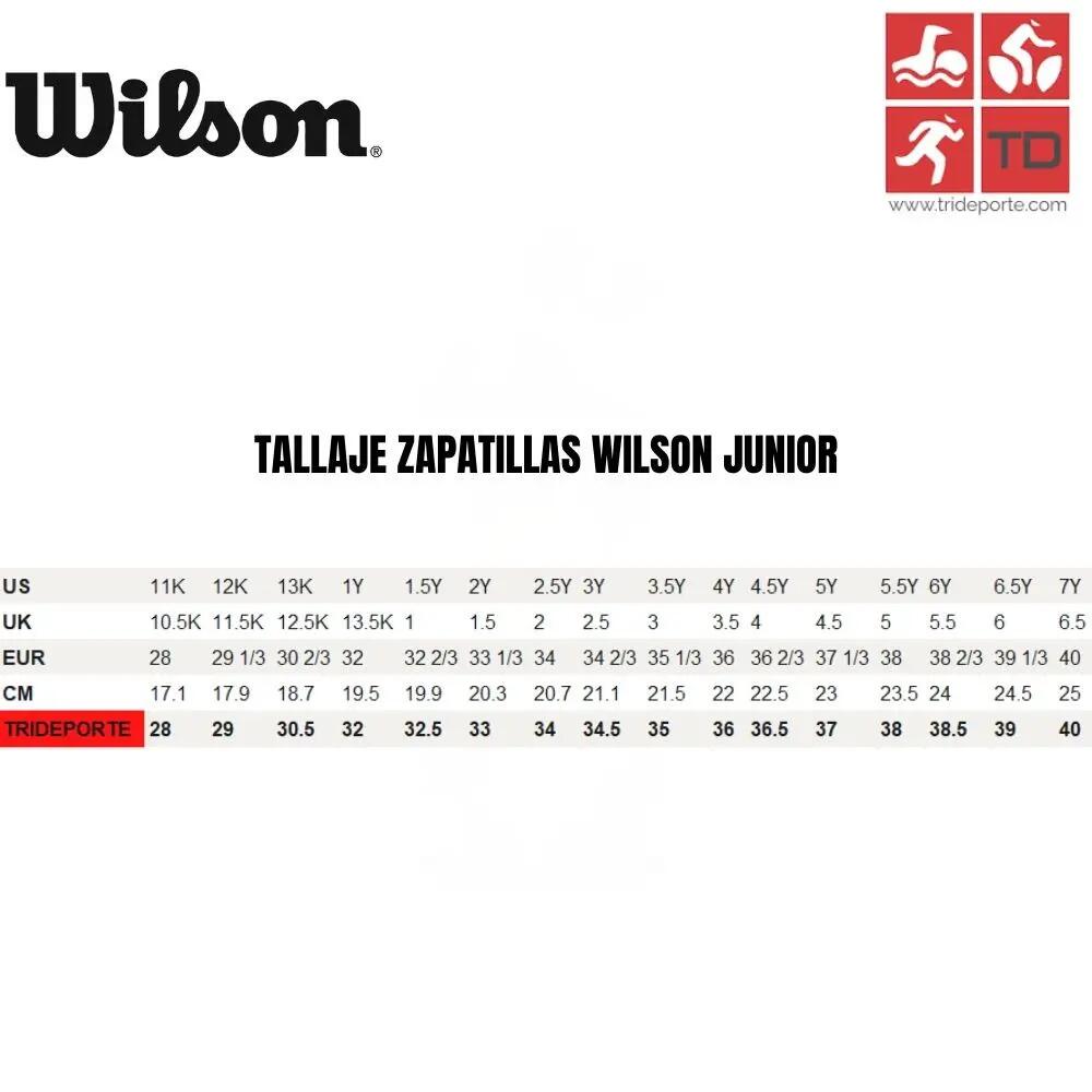 Ténis para crianças Wilson Rush Pro 3/6