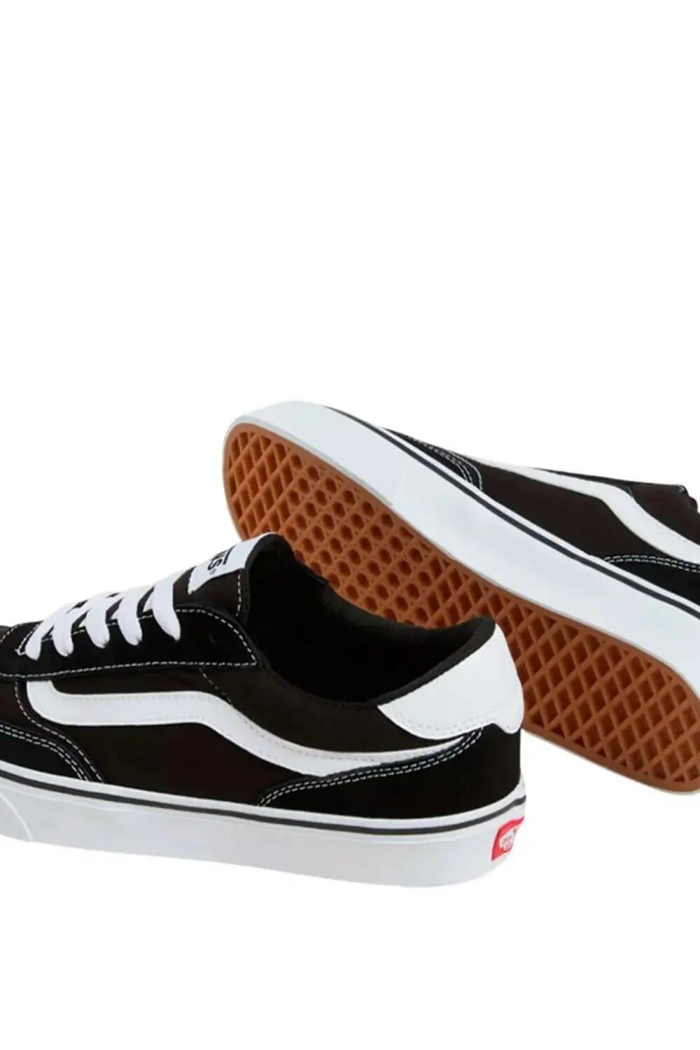 VANS Brooklyn Ls Sneaker Skate Schuhe Halbschuh Unisex Leder  schwarz 2/5