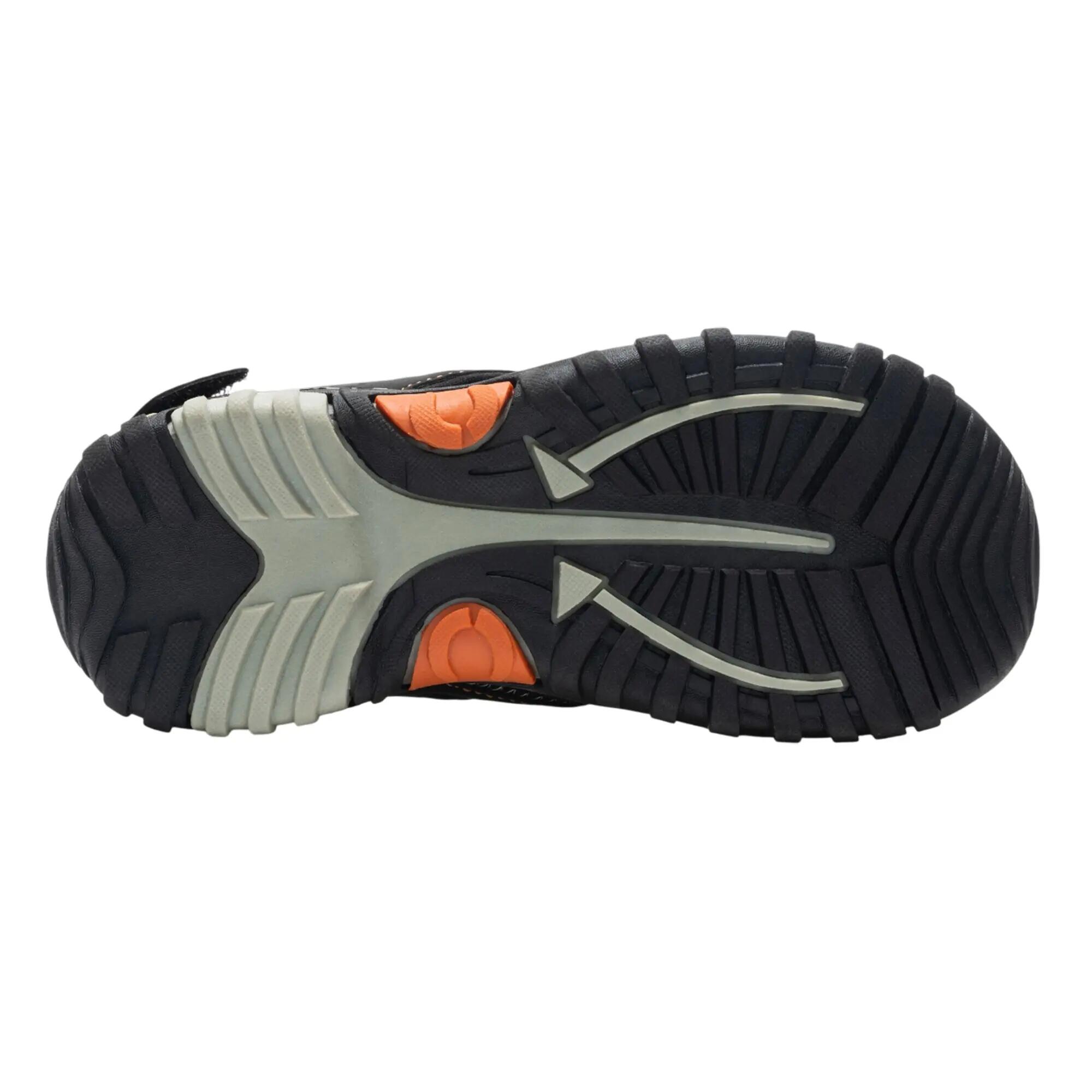 Sandales Contrastées À Bout Arrondi WESTSHORE Enfant (Noir / Orange) 6/7