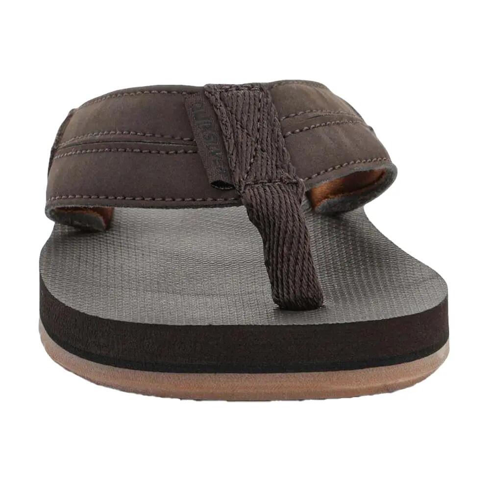 Sandali PelleUomo Quiksilver Marrone 5/5