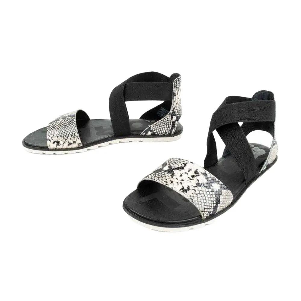 Sandalias de Cuero Full Grain Ella II para Mujer Negro 5/5