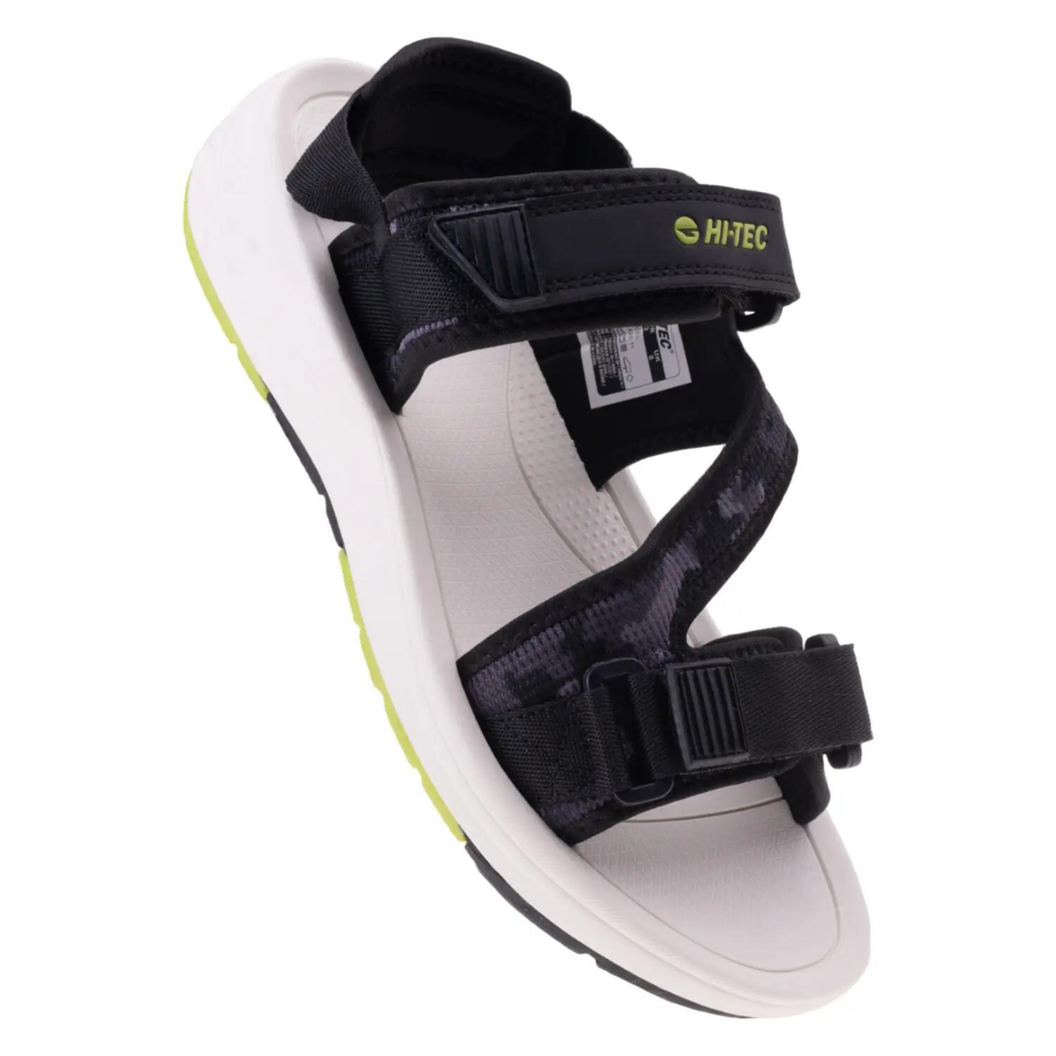 SandaliUomo Hi-Tec Tocel Nero Grigio Intermedio Lime 6/6