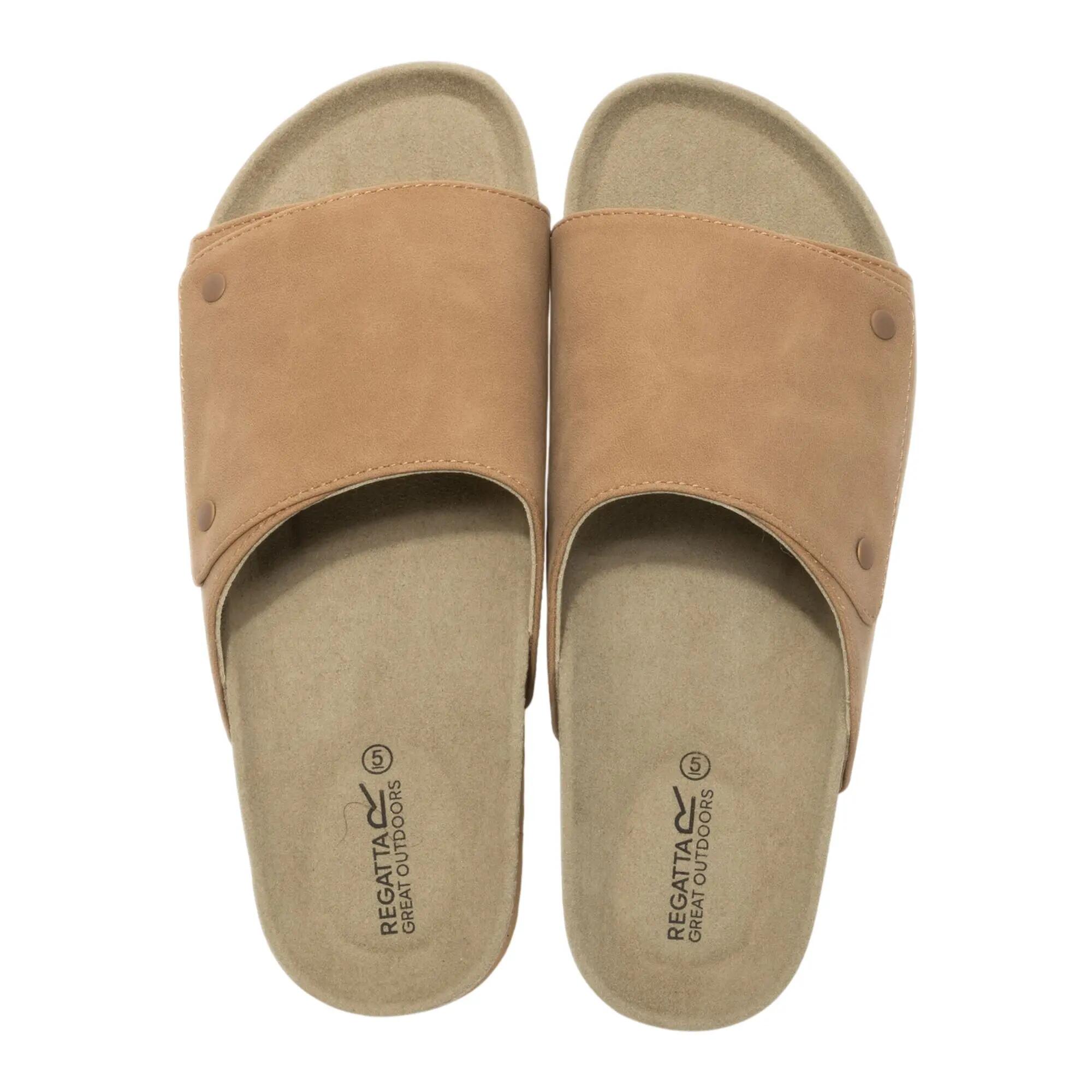 Sliders Coasten para mulheres e senhoras (Bronzeado Queimado) 6/7