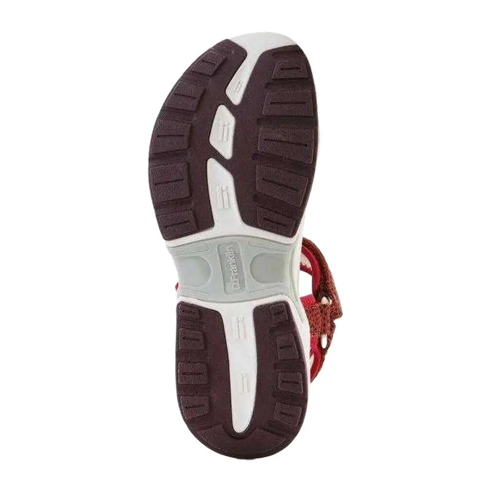 Sandalias Diseño de Rayas para Mujer Rojo 5/6