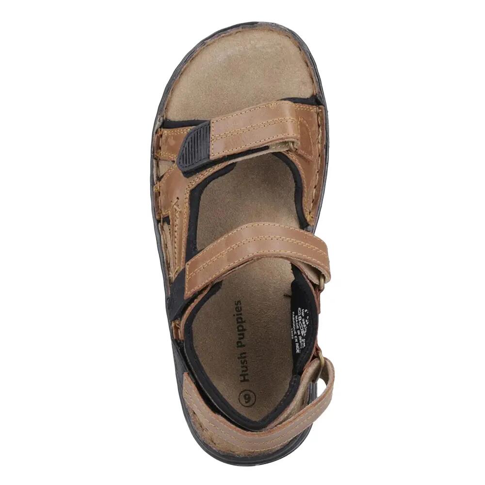 Sandalen "Alistair", Leder Herren Hellbraun 5/6