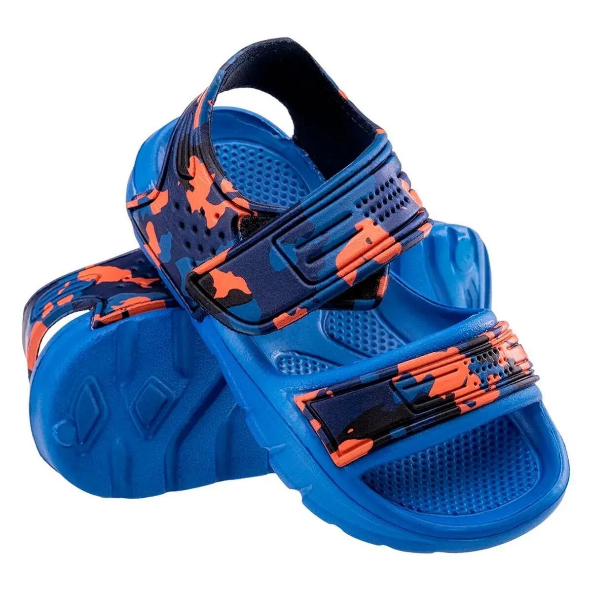 Sandalias Malemo para Niños/Niñas Marino, Naranja 5/5