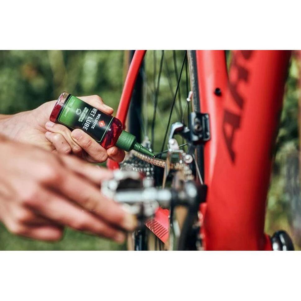 Smar do łańcucha rowerowego na mokre warunki Weldtite TF2 extreme wet