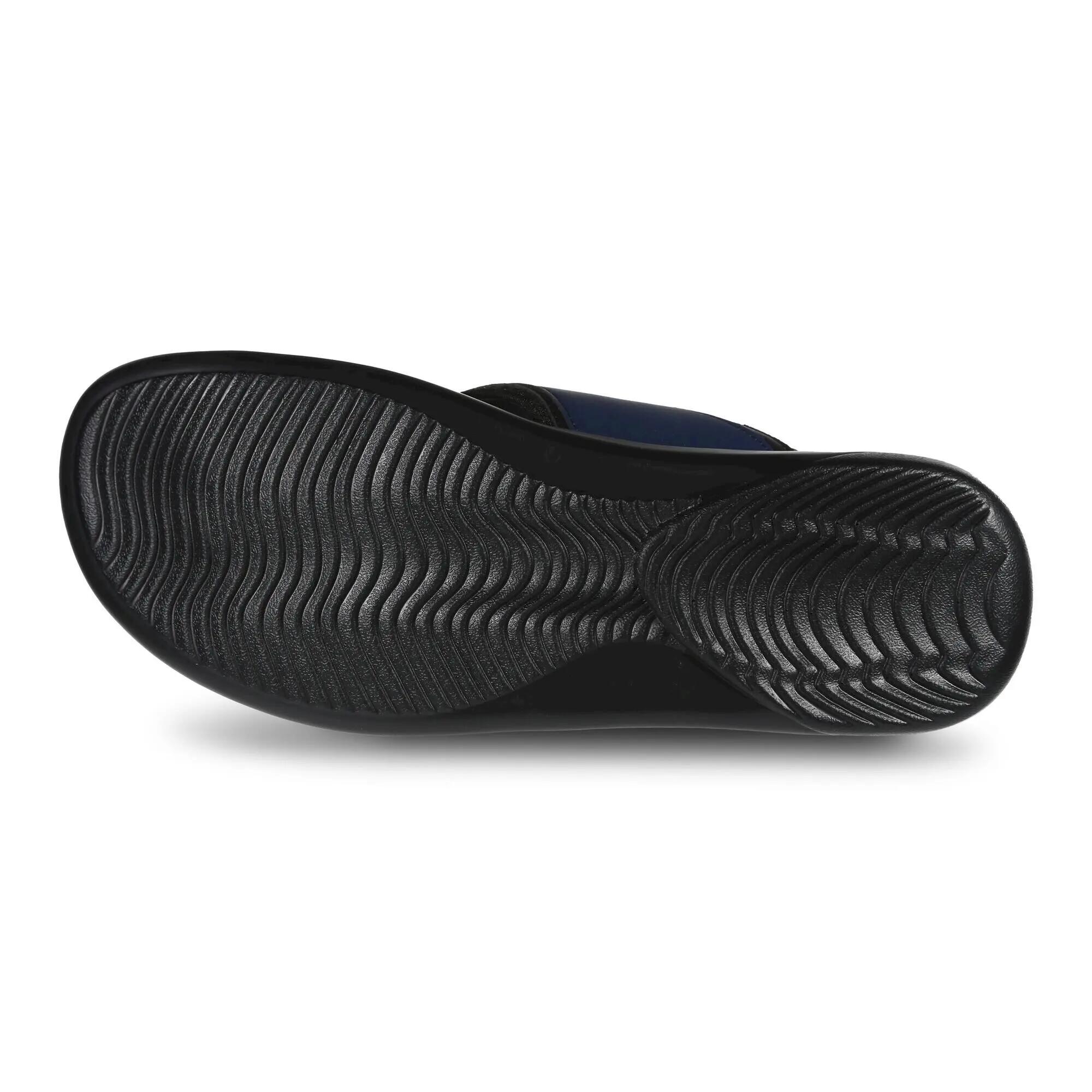 Heren Travis Sandalen (Marine/Grijs) 6/6