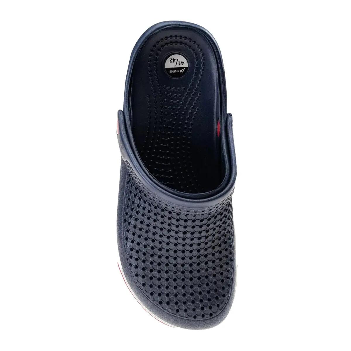 Sandales JEREMI Homme (Bleu Marine / Rouge / Blanc) 5/5