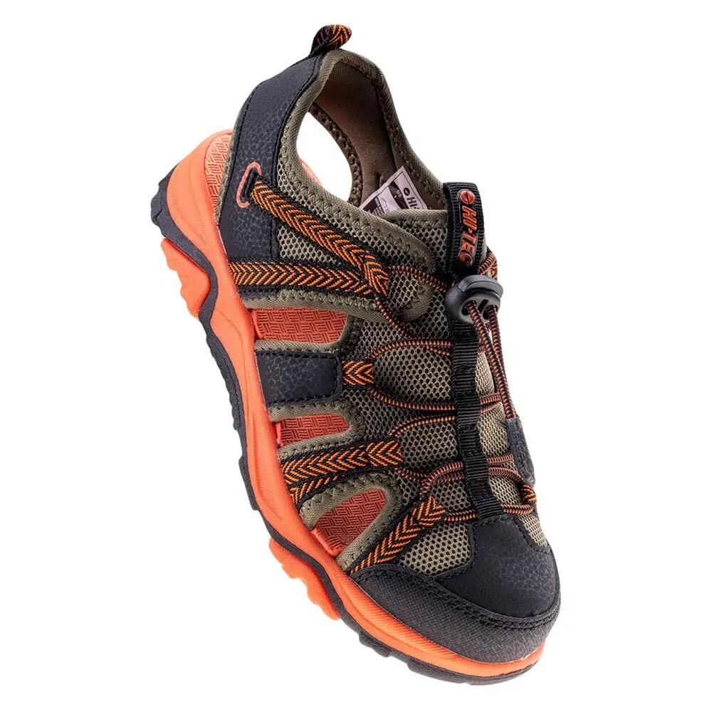 Sandales SANEV Enfant (Noir / Kaki / Orange) 6/6