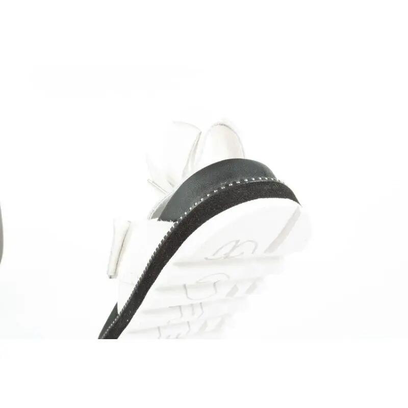 Sandalias de Cuero para Mujer Blanco 5/6