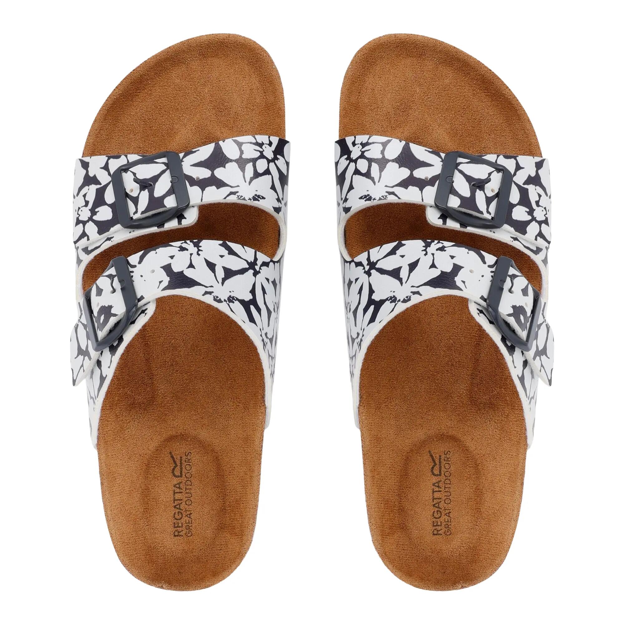 Sandalias Mia para Mujer Marino, Blanco 6/7