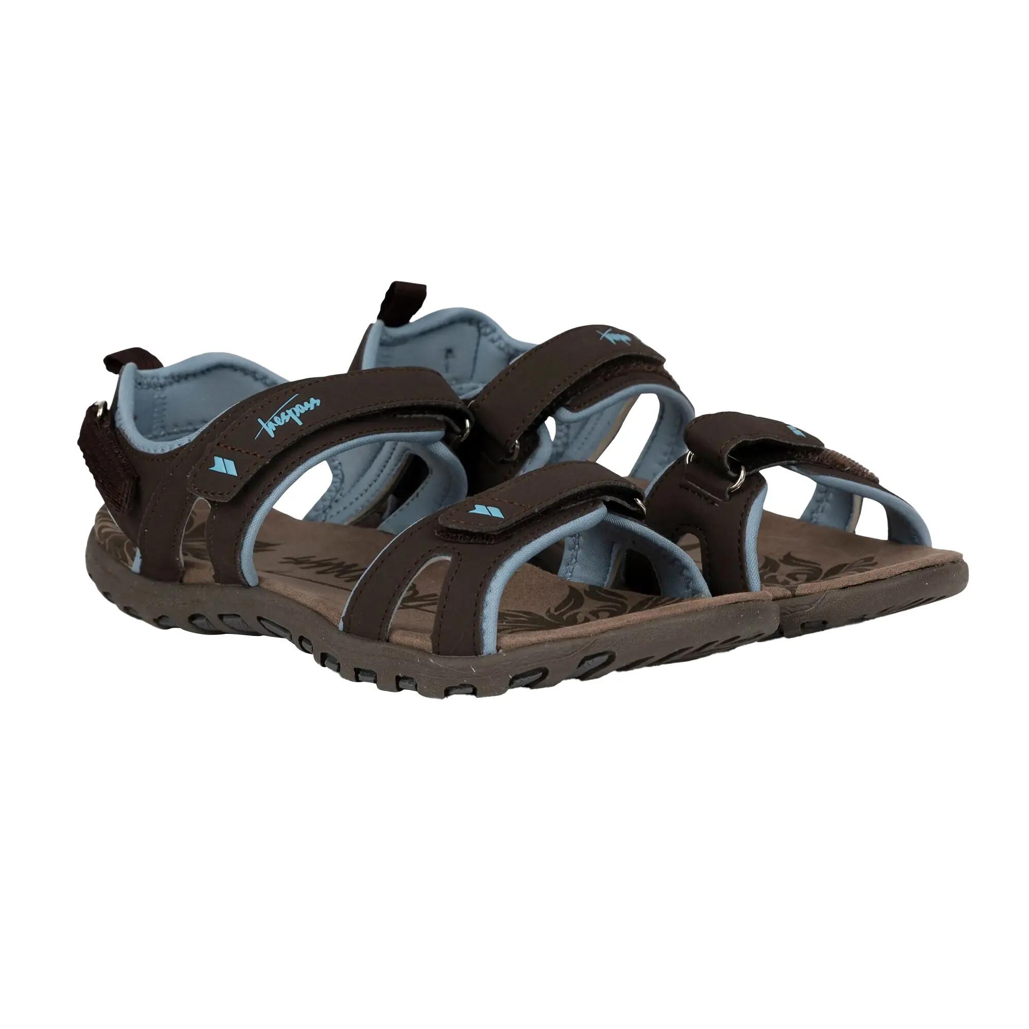 Womens/Ladies Serac Walking Sandals (Coffee) 6/6