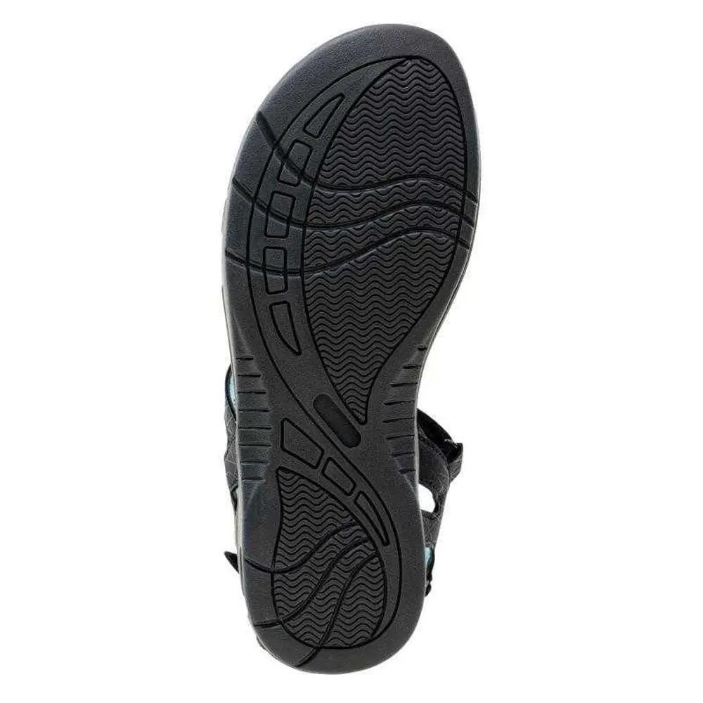 "Laren" Sandalen für Damen Schwarz/Blau 5/6