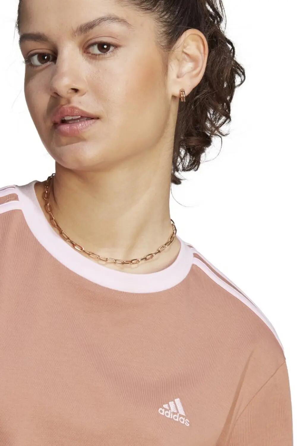 Camiseta esencial 3Stripe mujer 4/4